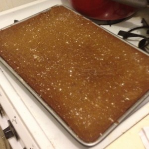 Fresh out of the oven.